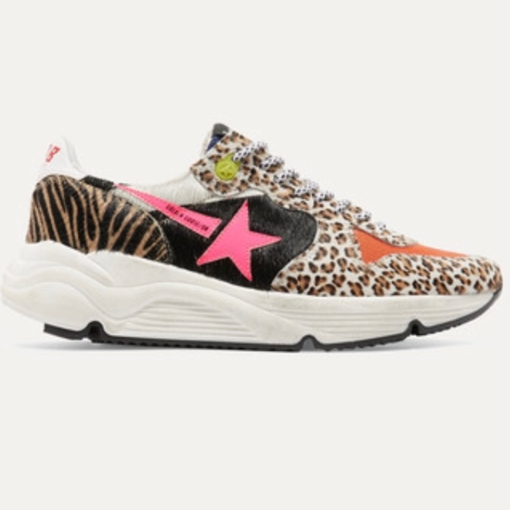 Golden Goose Deluxe Brand Calf Hair & Leather